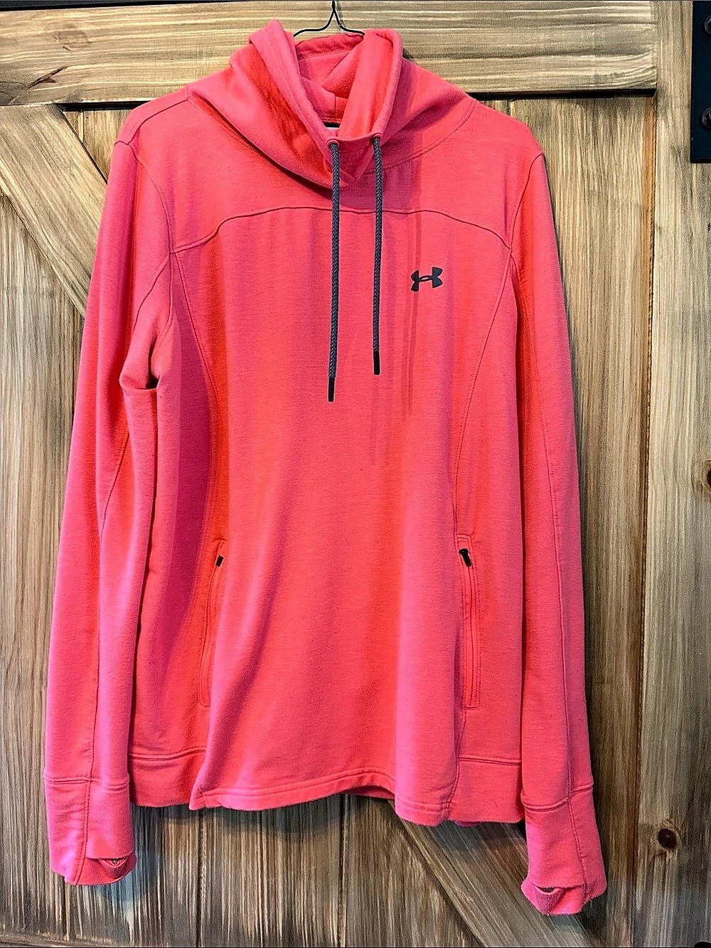 Under Armour Featherweight Fleece Funnel Sweatshirt orange XL